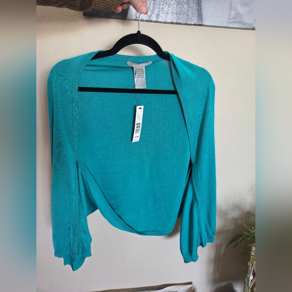 Lightweight Teal Women's Cardigan Sweater